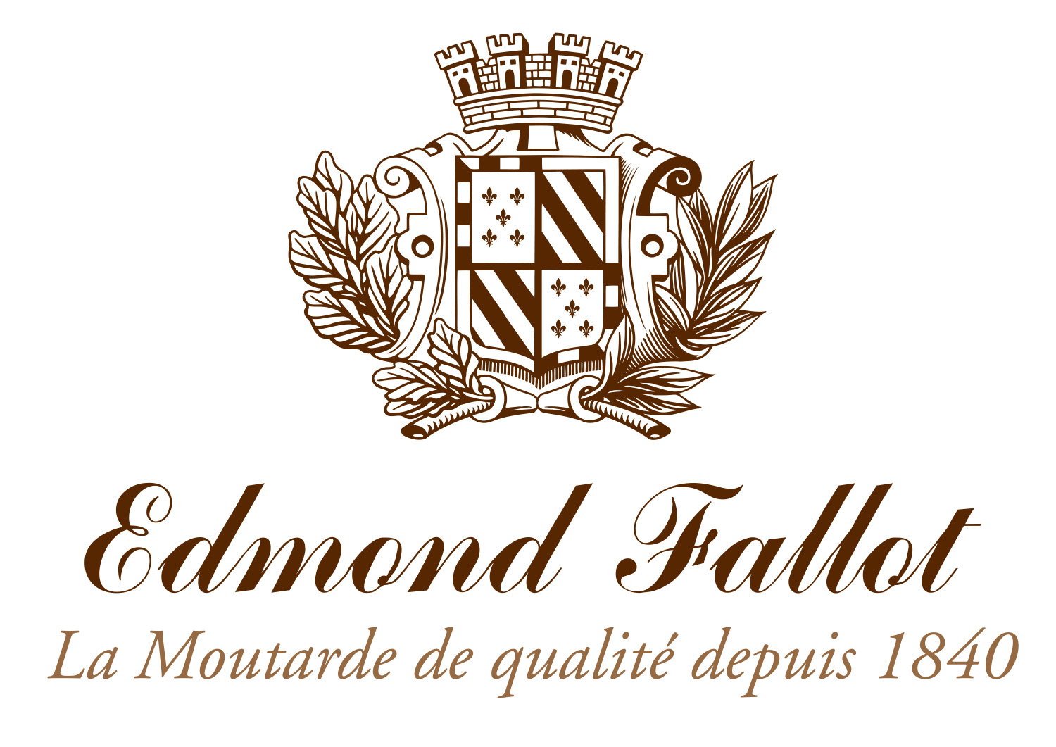 Fallot LOGO+BLASON_2011_MARRON HD